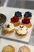 Mixed Berry Financier Tartlets