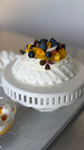 Tropical Fruit Meringue Nest